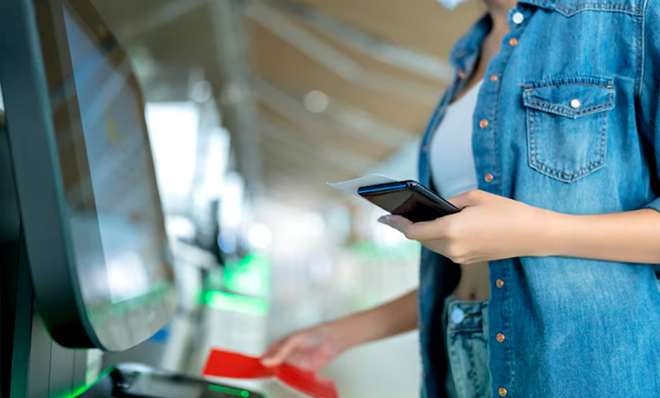 多功能车载扫码刷卡机