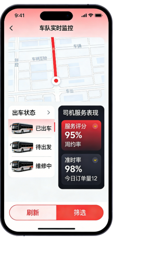 出车状态与服务质量实时监控