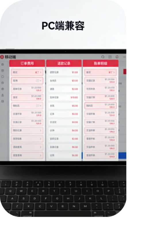 费用明细清晰可查