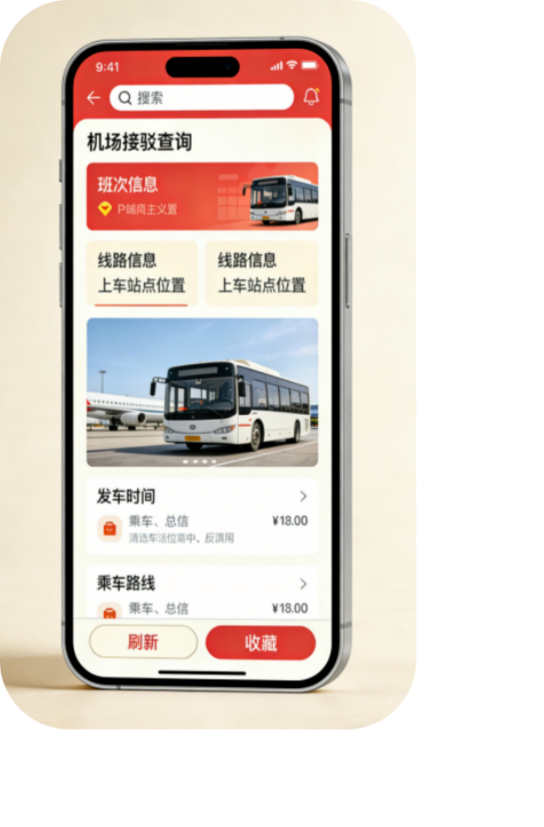 班次、线路、站点一站式查询