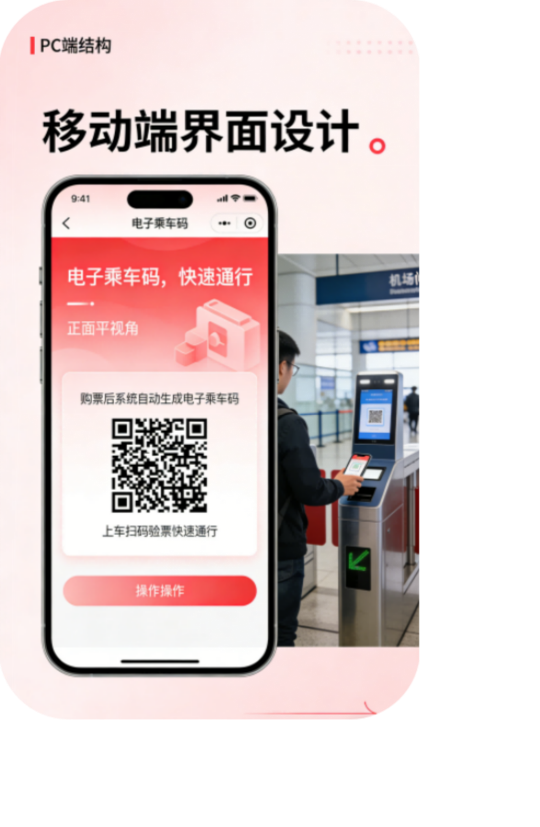 电子乘车码，快速通行