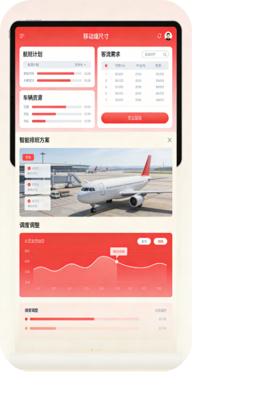 航班联动的智能排班与调度