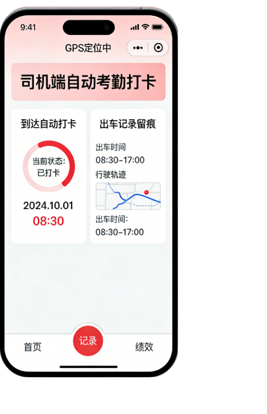 出车记录、考勤及驾驶行为自动留痕